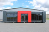 Ufficio container 12,00 × 6,00 m – Modello Lisbona